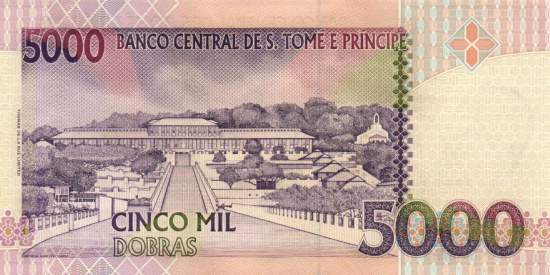 5000 Dobras 1996